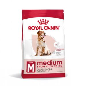 Royal Canin Medium Adult 7+ Pienso para Perro Sénior de Razas Tamaño Mediano