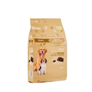 Compy Mercadona perro sénior y adultos esterilizados Supreme con pollo 4kg