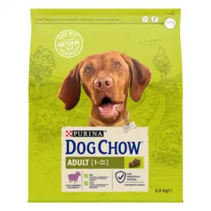DOG CHOW Pienso para Perros Adultos de Cordero