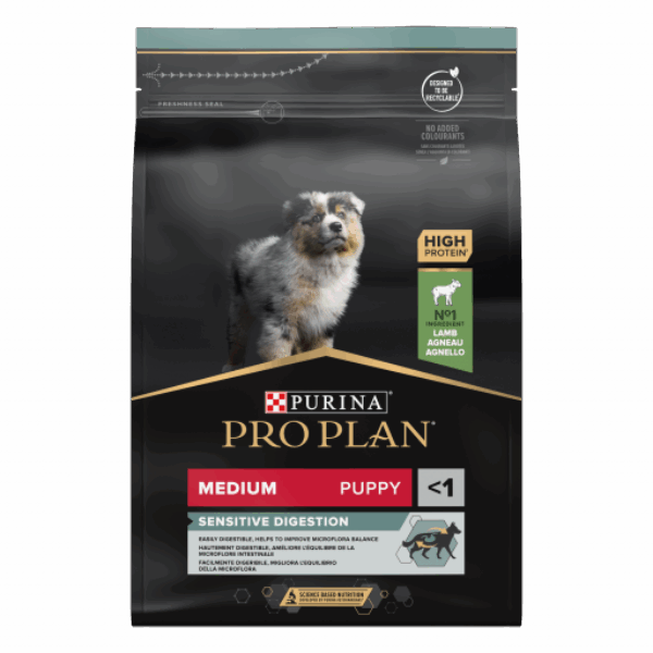PURINA PRO PLAN Optidigest Puppy Cordero Medium 12 KG