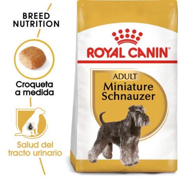 Royal Canin Miniature Schnauzer Adult Pienso para Perro Adulto de Raza