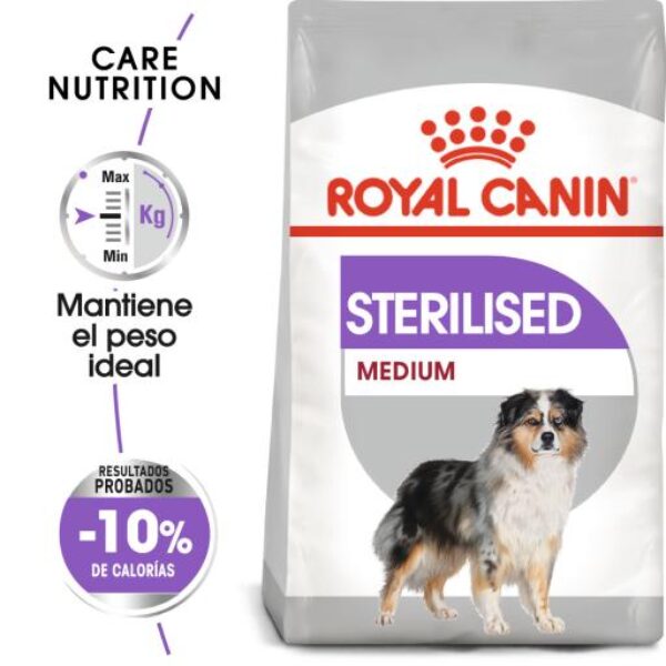 Royal Canin Medium Sterilised Pienso Perro Adulto Esterilizado de Tamaño Mediano