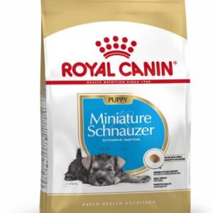 Miniature Schnauzer Puppy Pienso para Cachorro de Raza 1,5 Kg