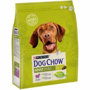 DOG CHOW Pienso para Perros Adultos de Cordero 14kg