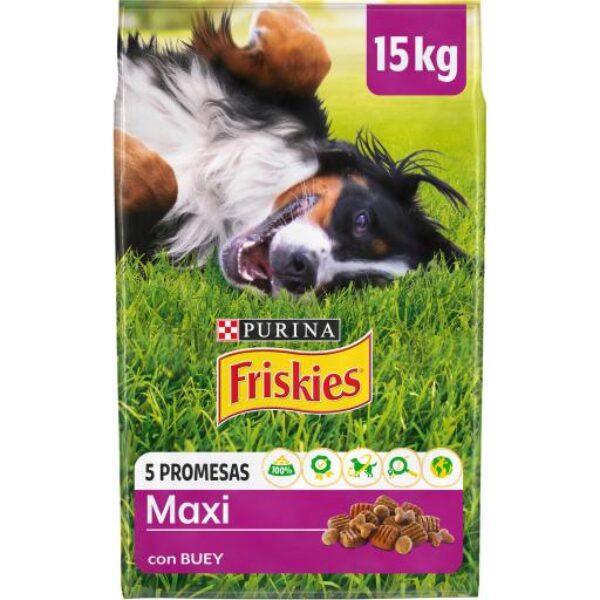 PURINA FRISKIES Maxi Dog Meat 15 Kg