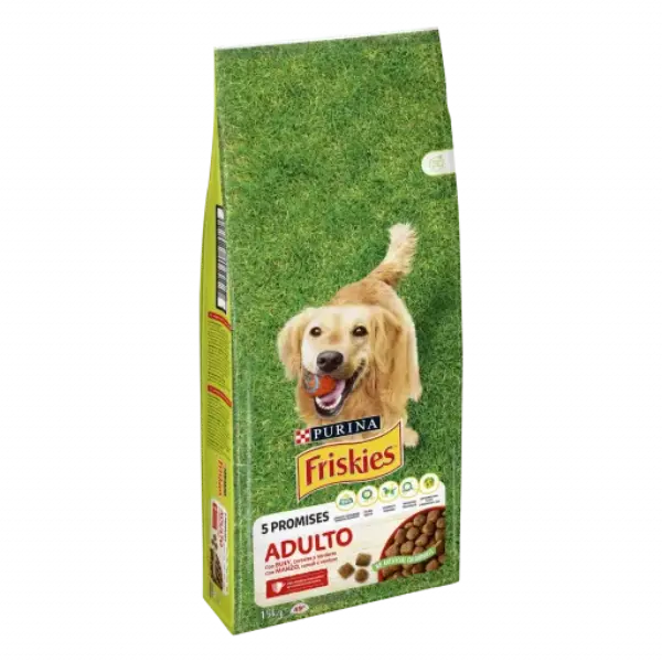 PURINA FRISKIES Pienso Adulto Carne y Verduras