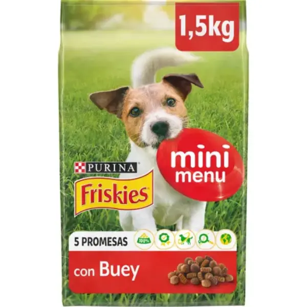 PURINA FRISKIES Mini Menu Perro Buey