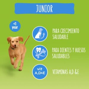 PURINA FRISKIES Pienso Junior Pollo y Verduras con Leche 3 Kg