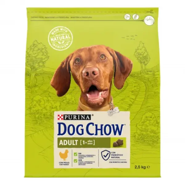 DOG CHOW Pienso para Perros Adultos de Pollo