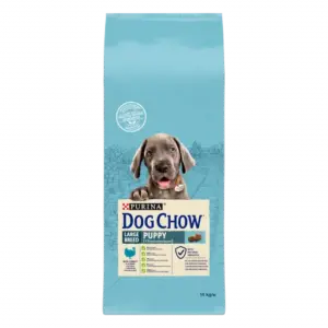 DOG CHOW Cachorro Razas Grandes de Pavo 14 KG