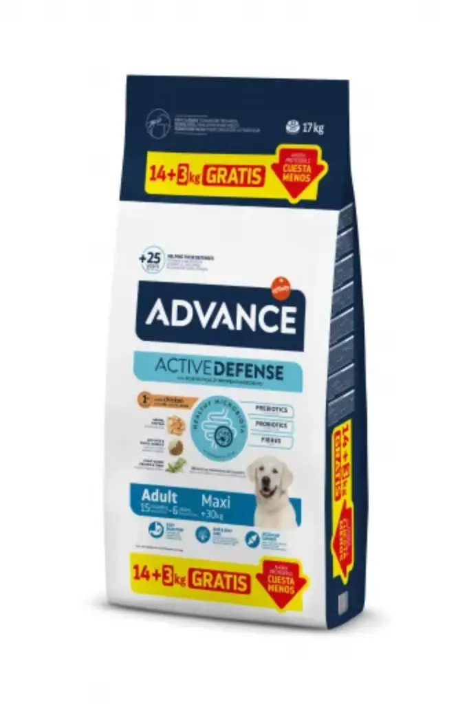 Advance Pienso de Arroz y Pollo para Perro Maxi Adult