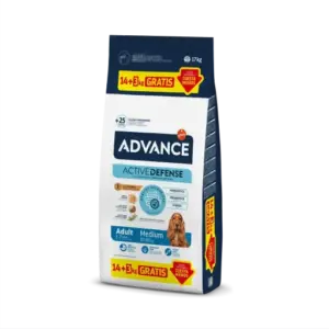 Advance Pienso Adult Arroz y Pollo para Perro de raza Mediana