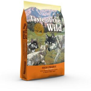 Taste of the wild High Prairie Pienso con Bisonte y Venado Asado para Cachorros