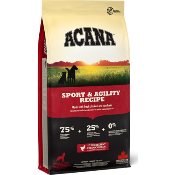 Acana Sport y Agility para Perros Adultos 17kg