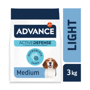 Advance Pienso Light de Pollo y Arroz para Perro raza Mediana 3kg