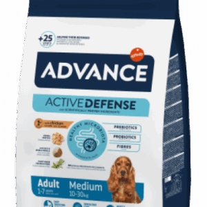 Advance Pienso Adult Arroz y Pollo para Perro de raza Mediana 3kg
