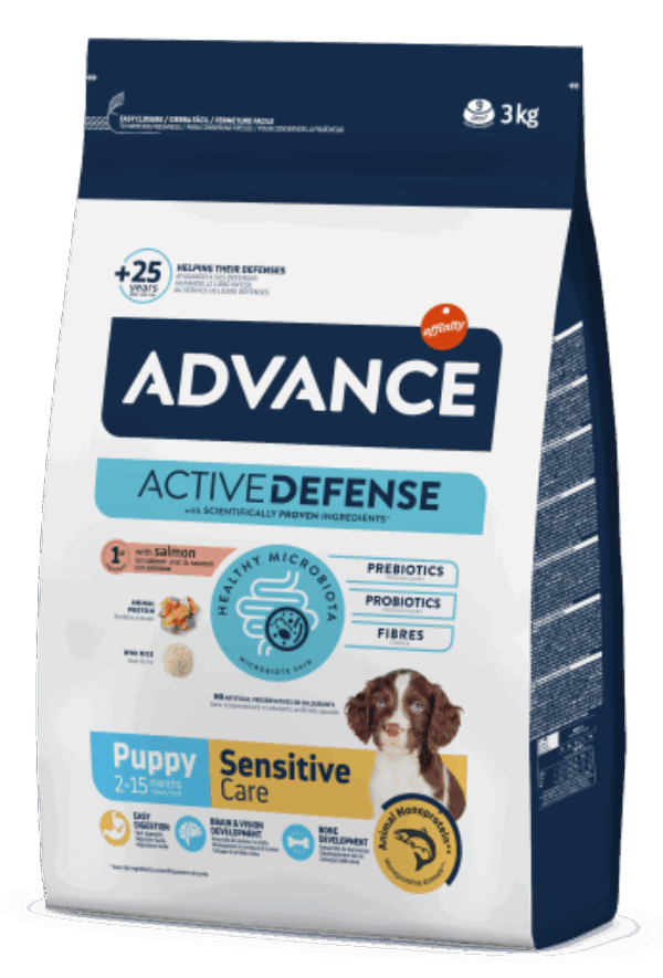 Advance Pienso Sensitive para Cachorros de todos los tamaños