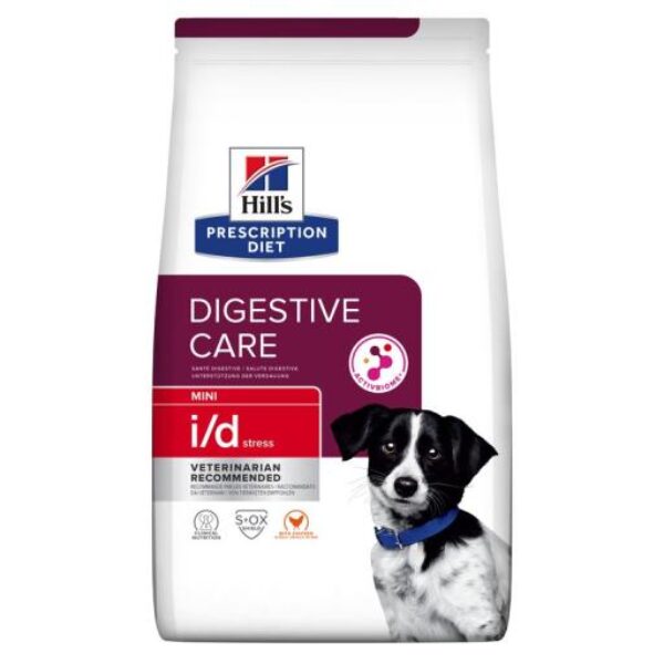 Pienso Prescription Diet id Stress Digestive Care Mini para Cuidado Digestivo en Perros de razas Pe 6kg