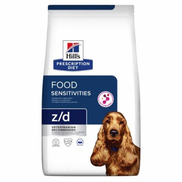 Pienso Prescription Diet zd Food Senstitives Biome para Sensibilidades Alimentarias en Perros 10kg