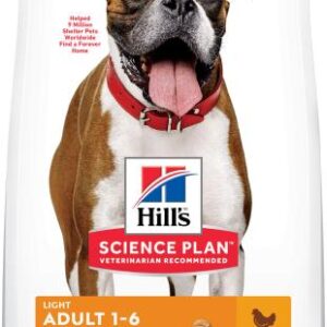 Pienso Science Plan Adult Medium Light de Pollo para Perros de raza Mediana 14kg