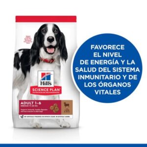 Pienso Science Plan Adult Medium de Cordero para Perros de raza Mediana 14kg