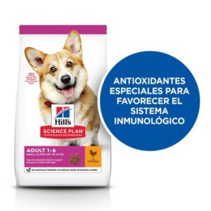 Pienso Science Plan Adult Mini de Pollo para Perros de Pequeño (5-10 Kg) 3kg