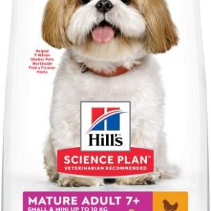 Pienso Science Plan Light Mature +7 Mini de Pollo para Perros Senior de Pequeño (5-10 Kg) 6kg