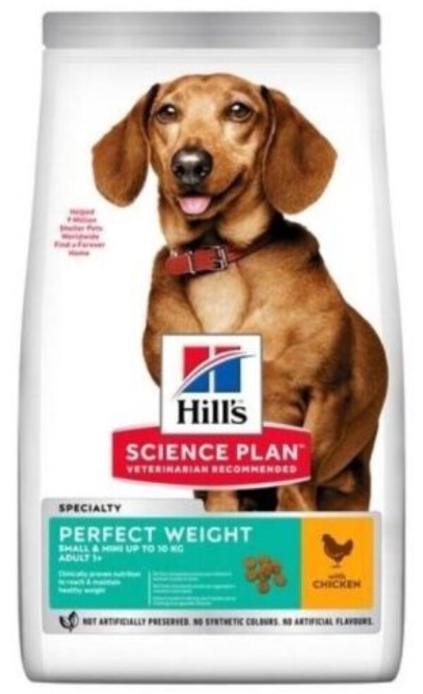 Pienso Science Plan Perfect Weight Mini para el Control de Peso en Perros de Pequeño (5-10 Kg) 6kg