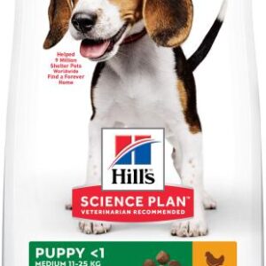 Pienso Science Plan Puppy Medium para Cachorros de Mediano (10-25 Kg) 14kg
