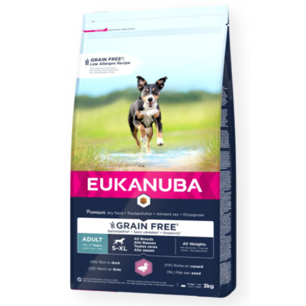 Eukanuba Grain Free Adulto Pato