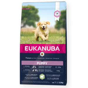 Eukanuba Puppy Razas Grandes Cordero y Arroz