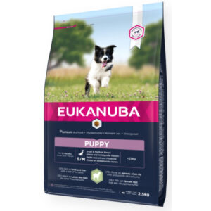 Eukanuba Puppy Razas Pequeñas y Medianas Cordero y Arroz