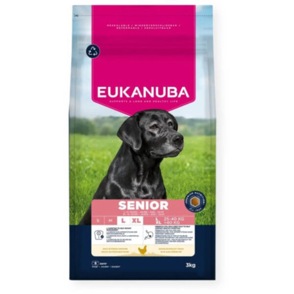 Eukanuba Senior Razas Grandes Pollo