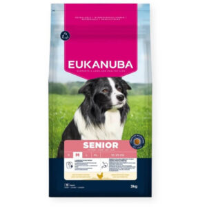 Eukanuba Senior Razas Medianas Pollo