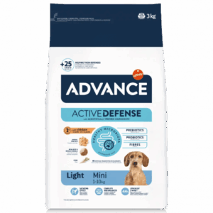 Advance Pienso Light para Perros Mini de Pollo y Arroz 3kg