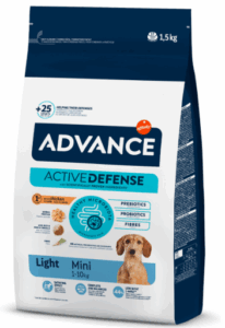 Advance Pienso Light para Perros Mini de Pollo y Arroz