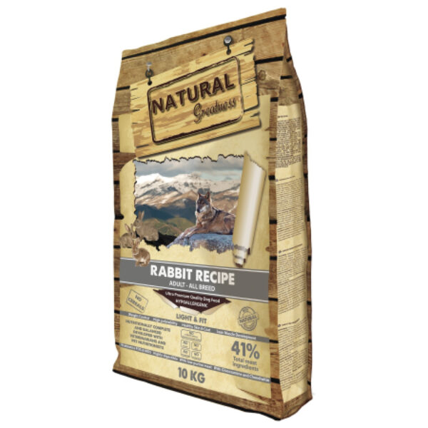 Natural Greatness Receta Conejo Light Fit