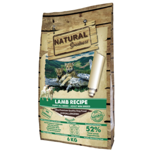 Natural Greatness Receta Cordero Sensitive Mini