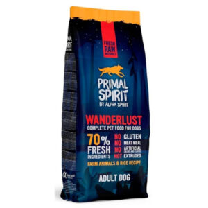 Primal Spirit 70% Wanderlust para Perros 12kg