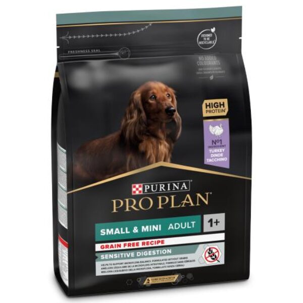 PURINA PRO PLAN Optidigest Grain Free Adult de Pavo Small Mini 2