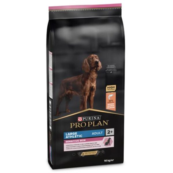 PURINA PRO PLAN Optiderma Adult de Salmon Large Athletic 14 KG