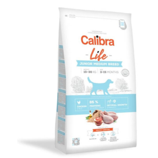 Calibra Life Junior Medium Breed Pollo para Perros 12kg