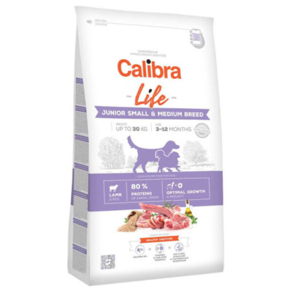 Calibra Life Junior Small & Medium Cordero para Perros Cachorros 12kg
