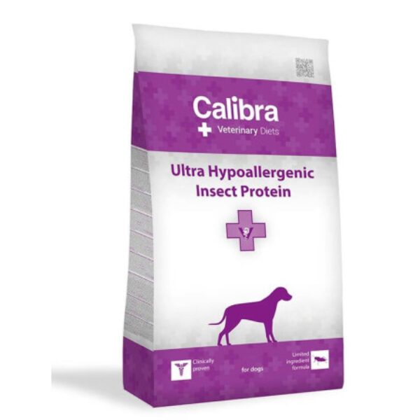 Calibra Veterinary Diets Ultra Hypoallergenic Insect Protein para Perros 12kg