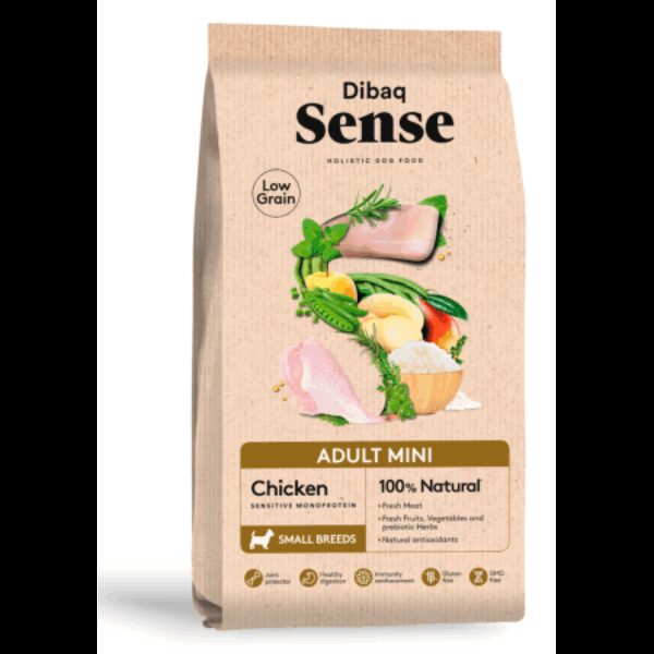 Dibaq Sense Adult Mini Low Grain Pollo