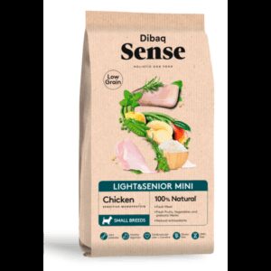 Dibaq Sense Light & Senior Mini Low Grain Pollo