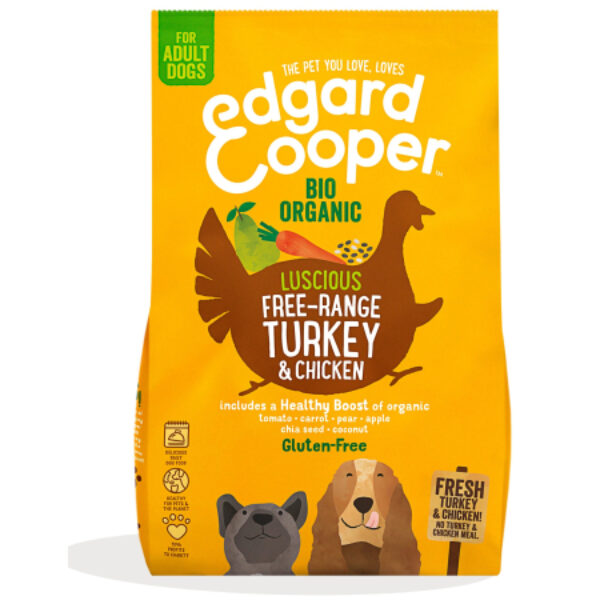 Edgard & Cooper Adult BIO Organic Gluten Free Pavo y Pollo