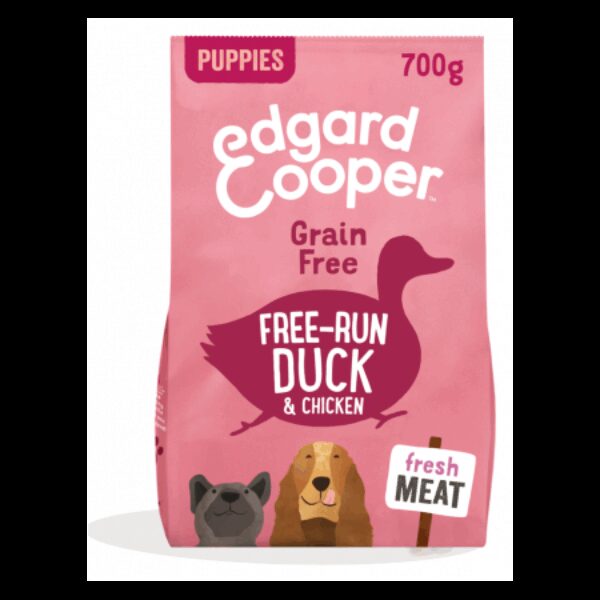 Edgard & Cooper Puppy Grain Free Pato y Pollo de Corral Frescos