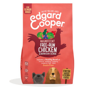 Edgard & Cooper Senior Grain Free Pollo de Granja y Salmon Noruego