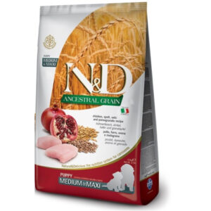 Farmina ND Ancestral Grain Puppy Medium Maxi Pollo